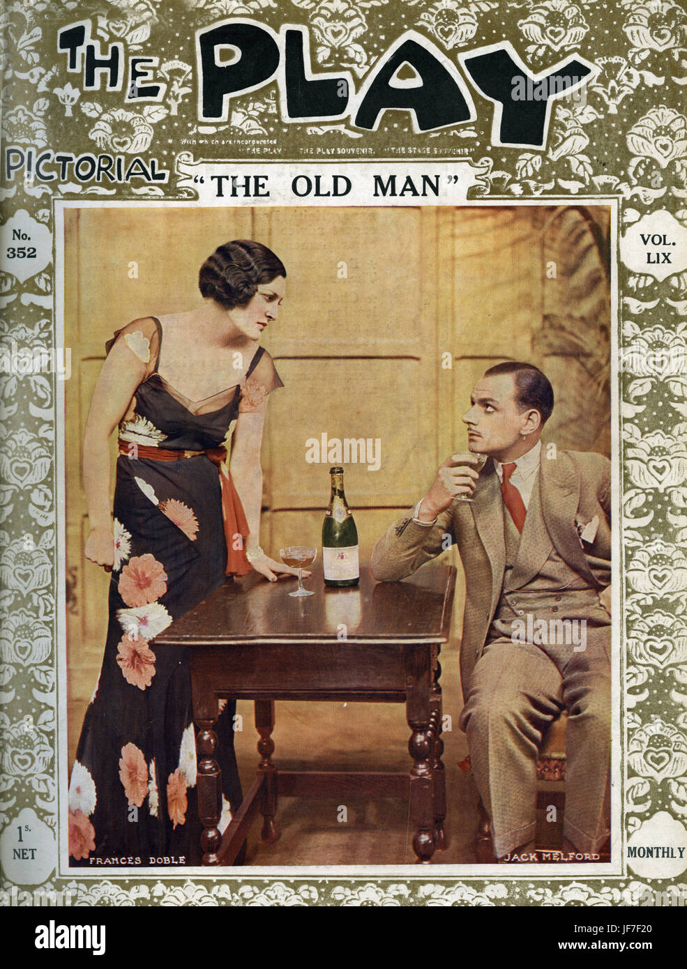 'The Old Man' by Edgar Wallace. 1931 London production with Frances