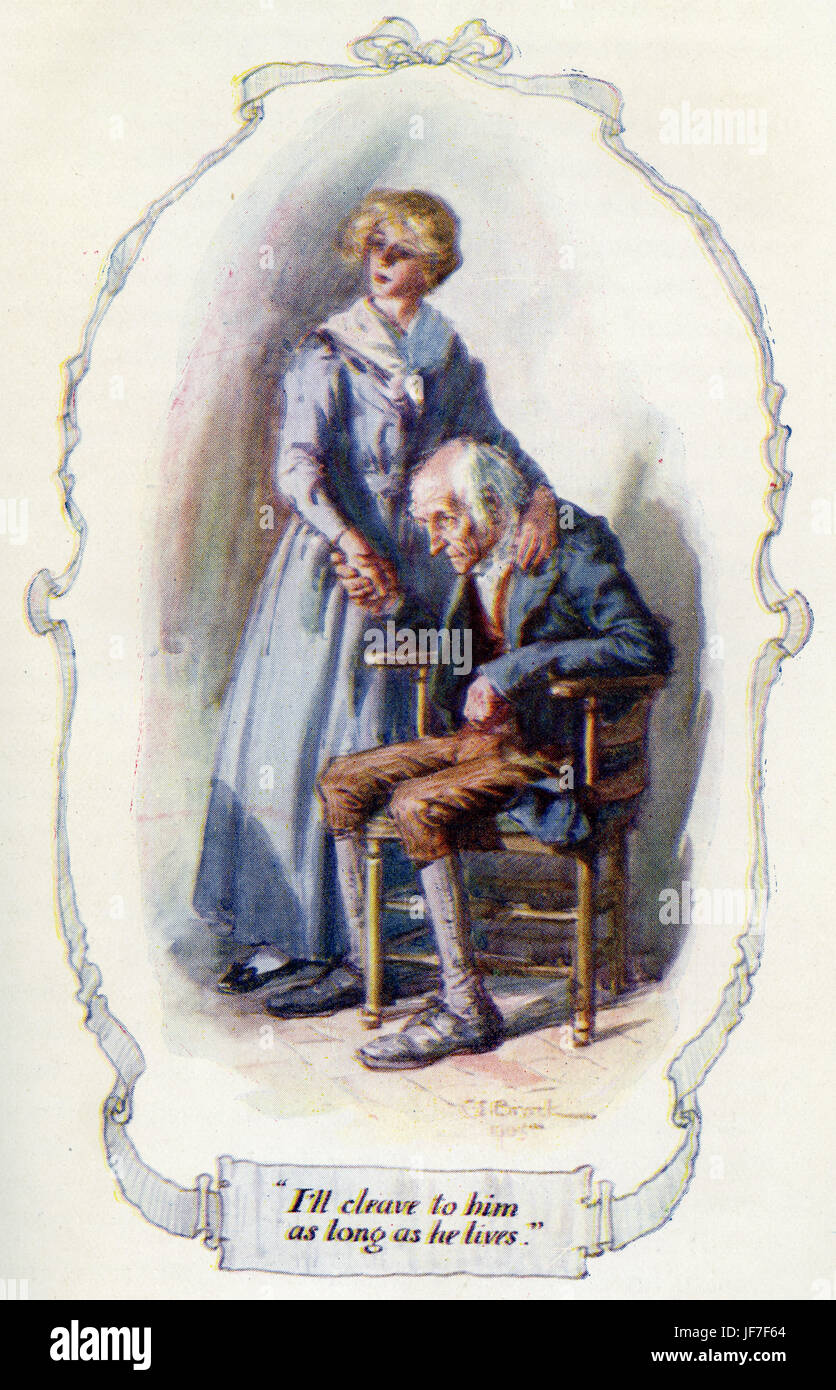 Silas Marner The Weaver Of Raveloe By George Eliot Pen Name Of Mary Ann Evans Published In 1861 Illustration By Ce Brock 1870 1938 Caption Reads I Ll Cleave To Him As Long As He Silas Marner The Weaver Of Raveloe By George Eliot Pen Name Of Mary Ann Evans Published In 1861 Illustration By Ce Brock 1870 1938 Caption Reads I Ll Cleave To Him As Long As He