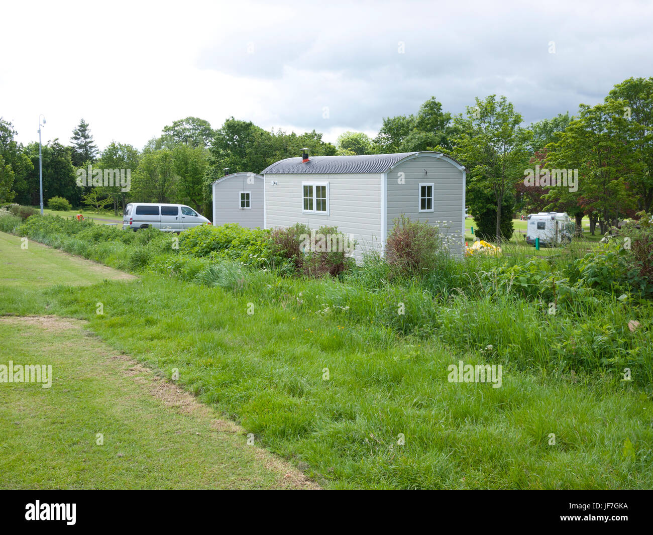 Pod camping hires stock photography and images Alamy