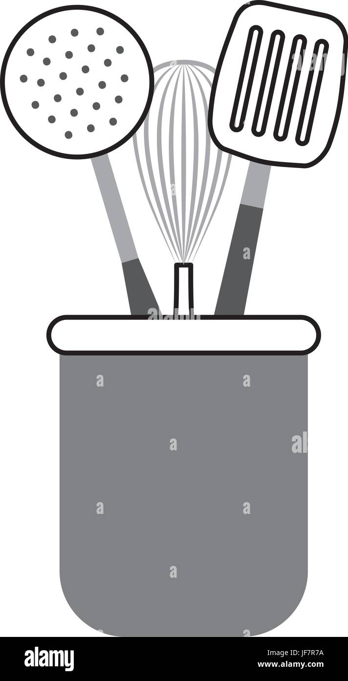 set kitchen cutlery icon Stock Vector Image & Art - Alamy