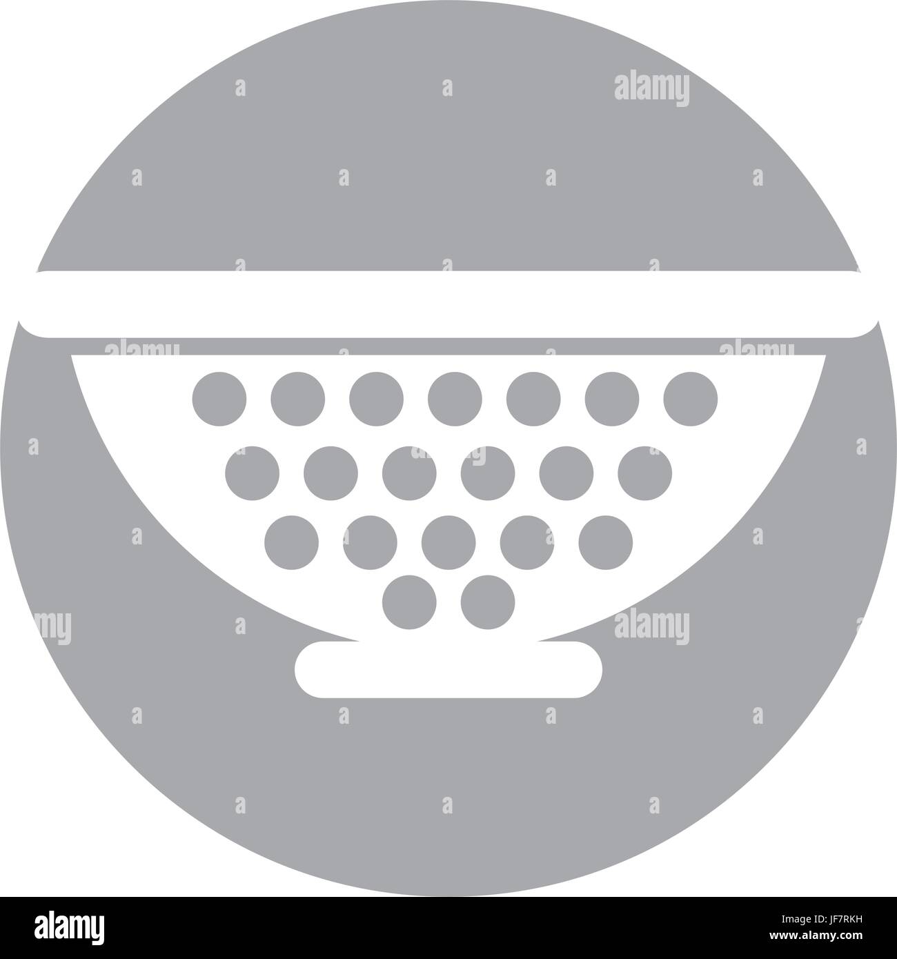 Metal kitchen strainer icon Stock Vector Image & Art - Alamy