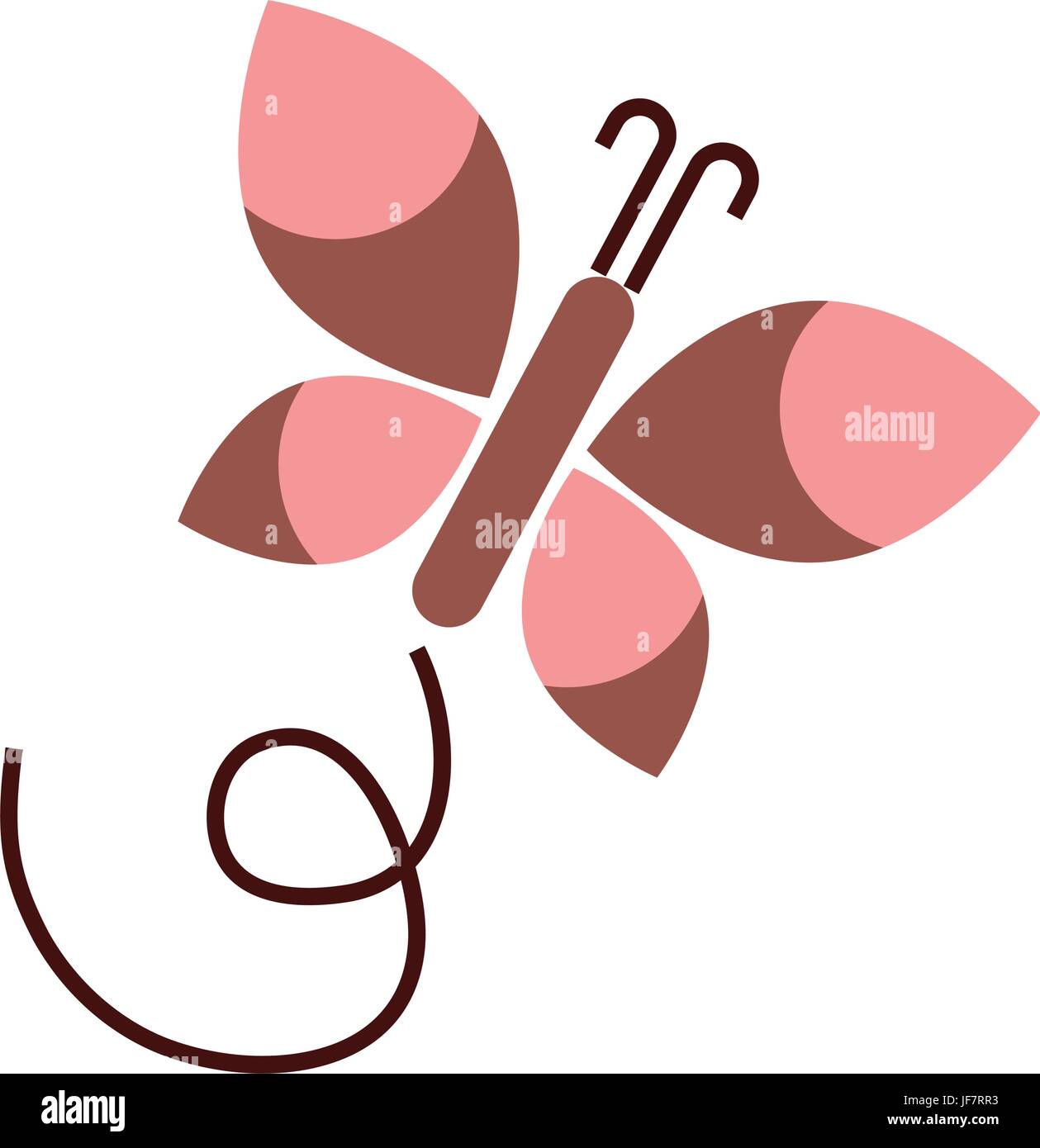 cute butterfly isolated icon Stock Vector Image & Art - Alamy