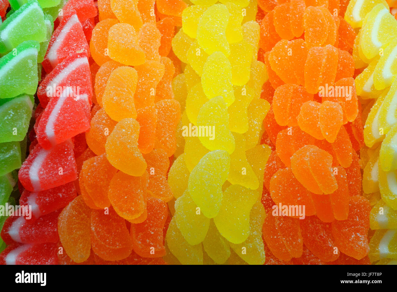 Candies in a window display, Florence, Italy Stock Photo Alamy