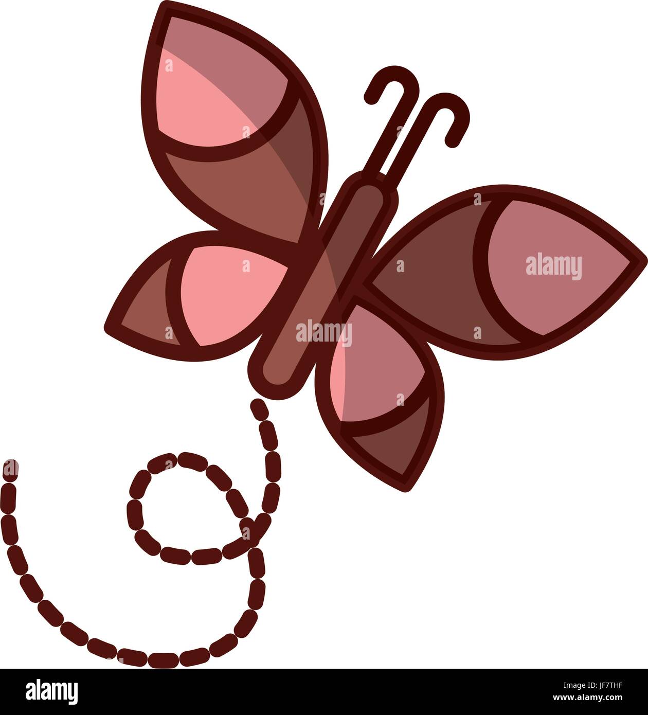 cute butterfly isolated icon Stock Vector Image & Art - Alamy