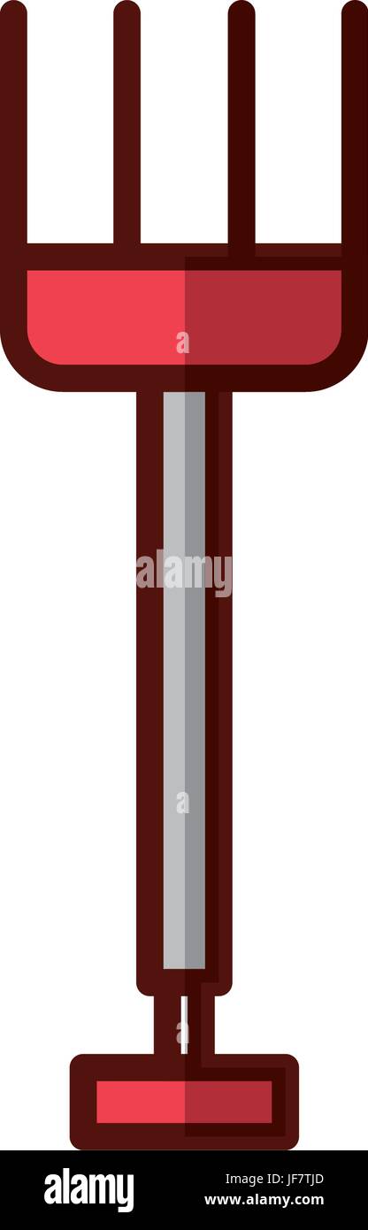 farm rake isolated icon Stock Vector Image & Art - Alamy