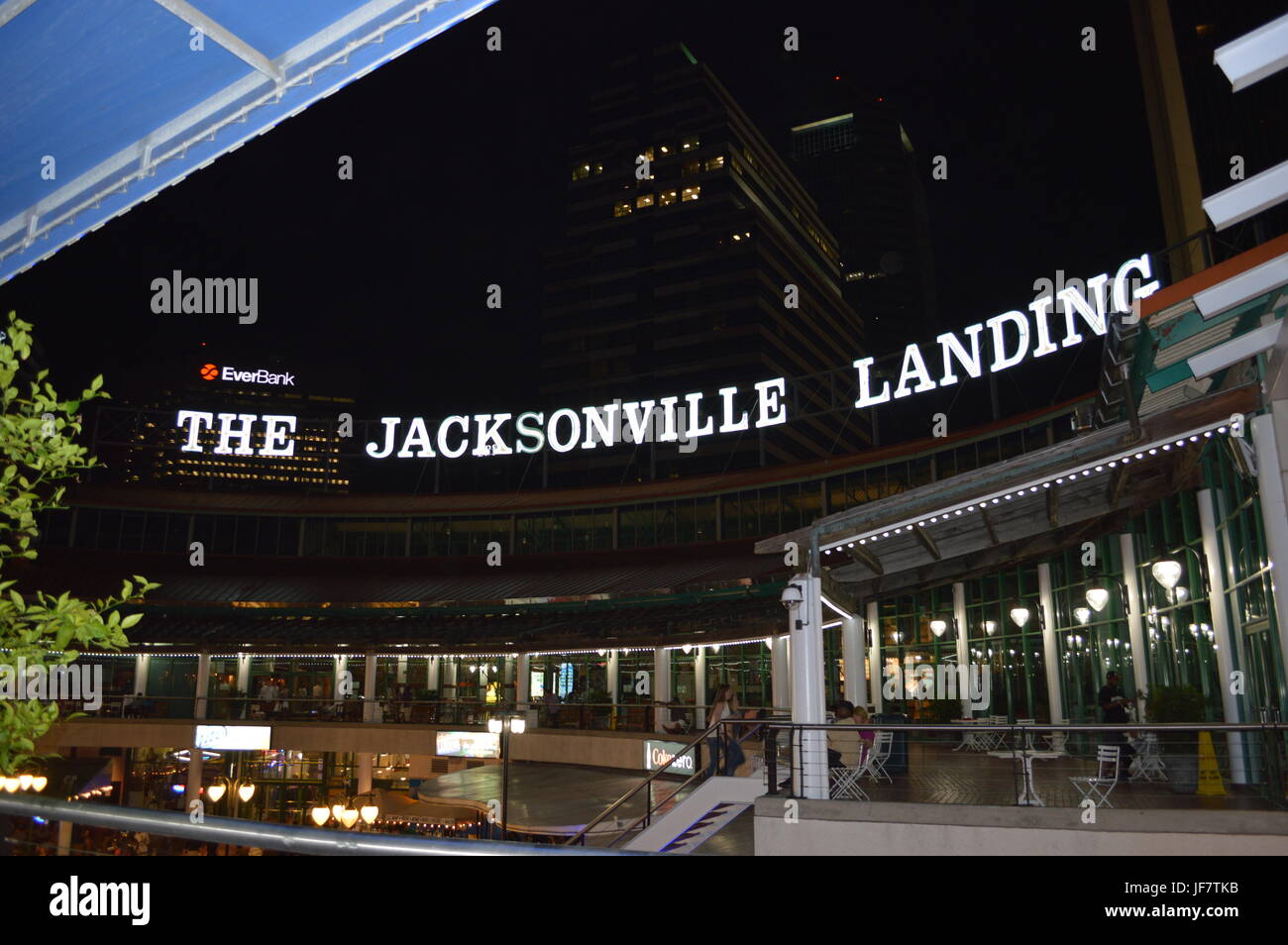 Jacksonville Landing Stock Photo Alamy