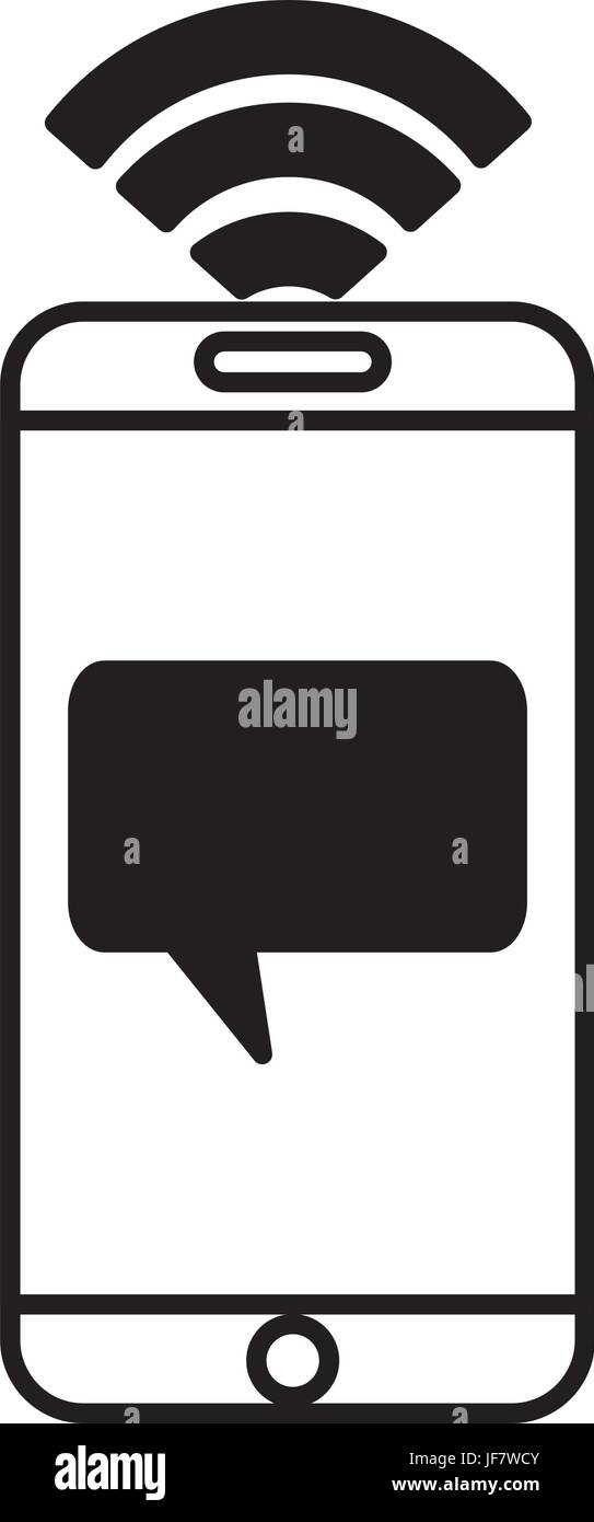 Cellular connection technological information Stock Vector Image & Art ...