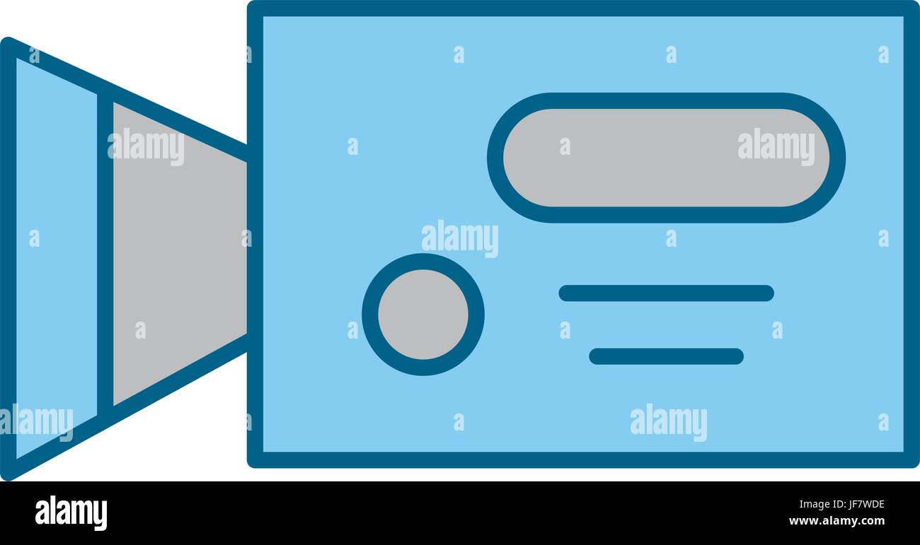 Professional recording camera Stock Vector Image & Art - Alamy
