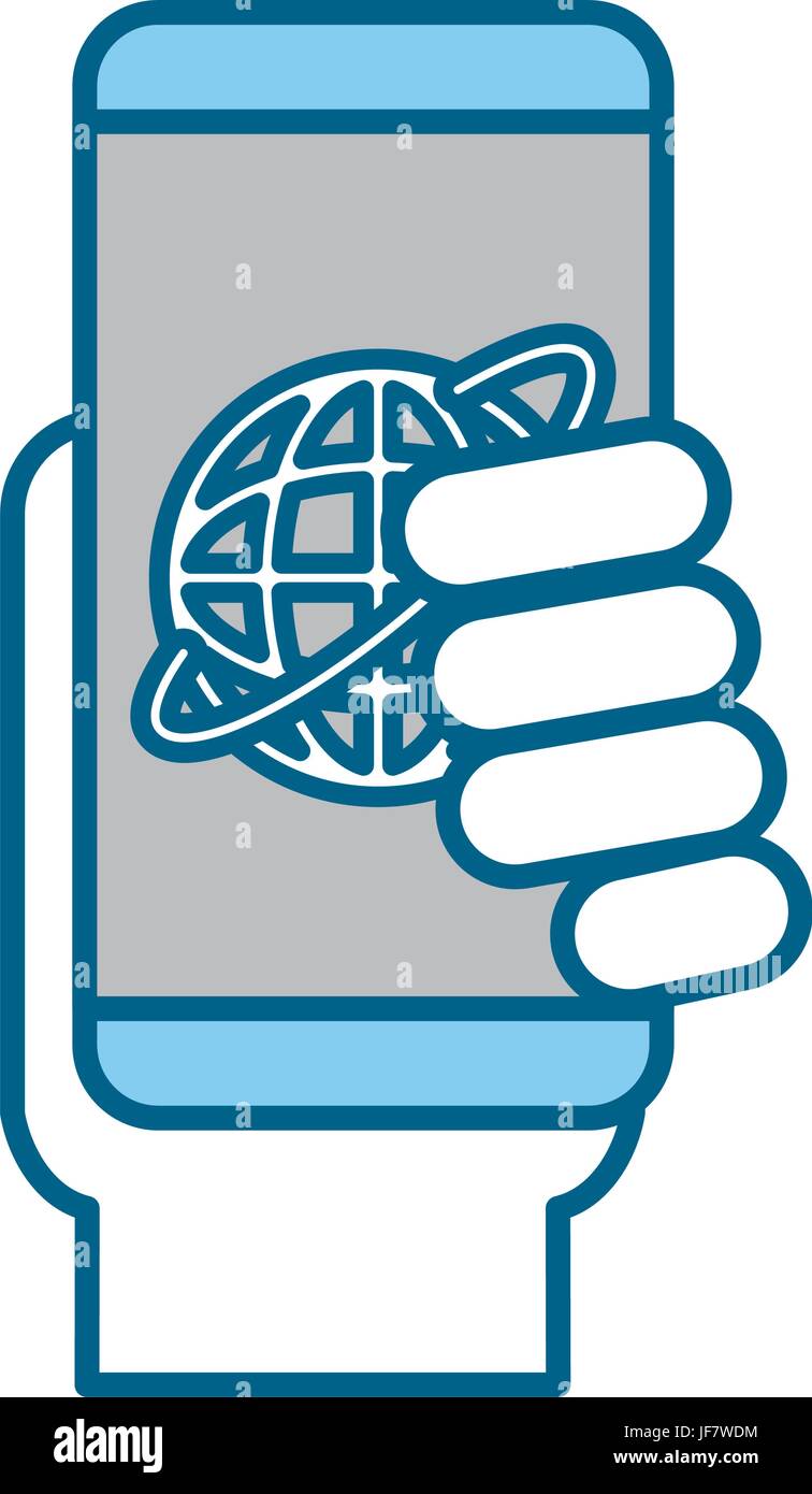 Cellular connection technological information Stock Vector Image & Art ...