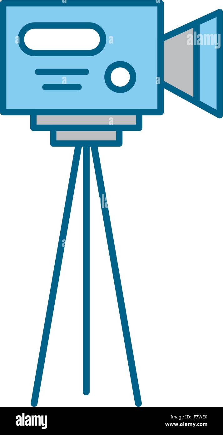 Professional recording camera Stock Vector Image & Art - Alamy
