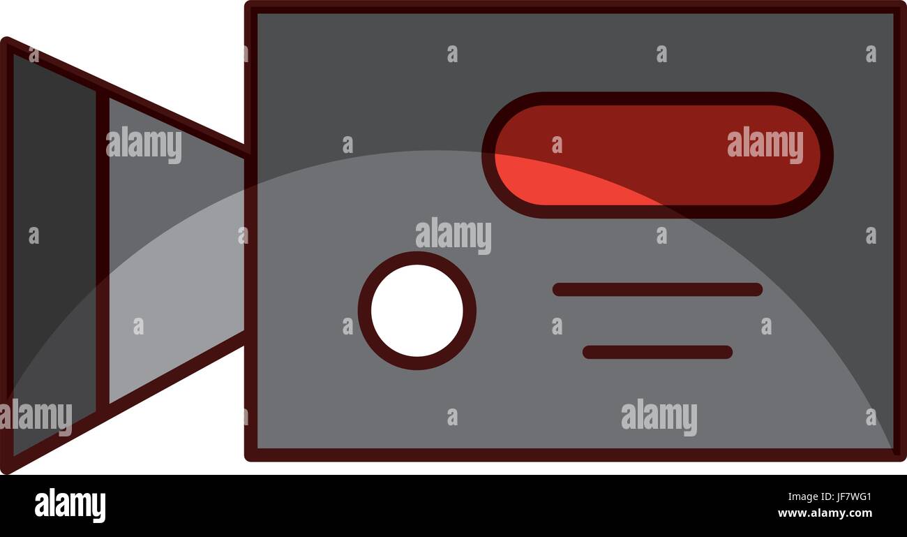 Professional recording camera Stock Vector Image & Art - Alamy