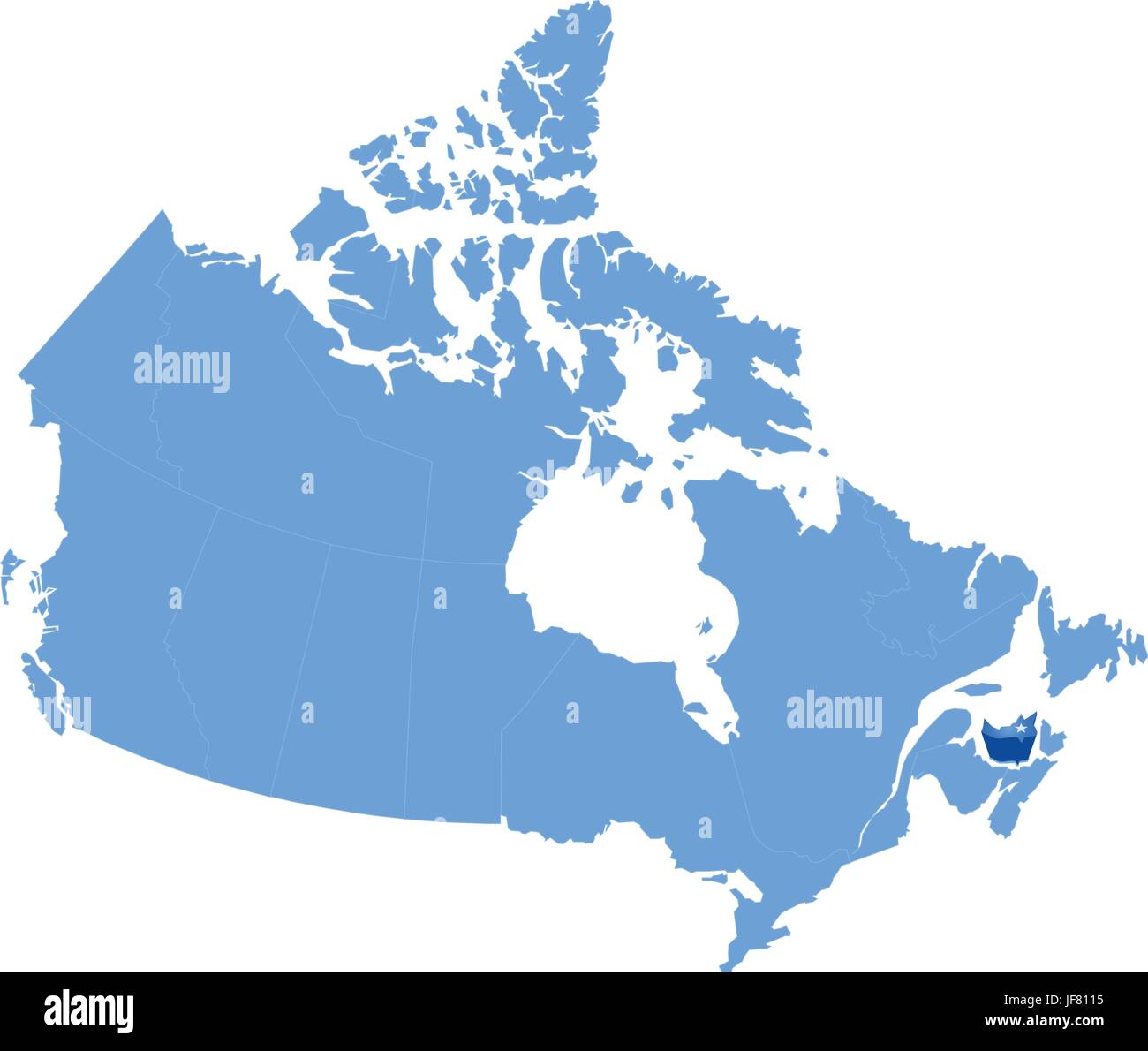 illustration, canada, capital, pull, country, land, ontario, state, location, Stock Vector