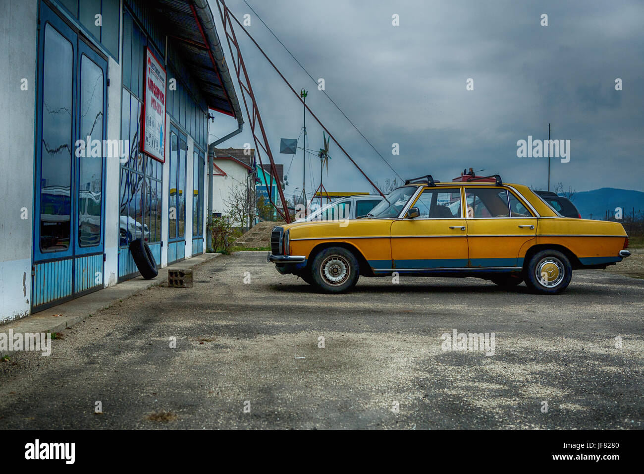 workshop in romania Stock Photo - Alamy