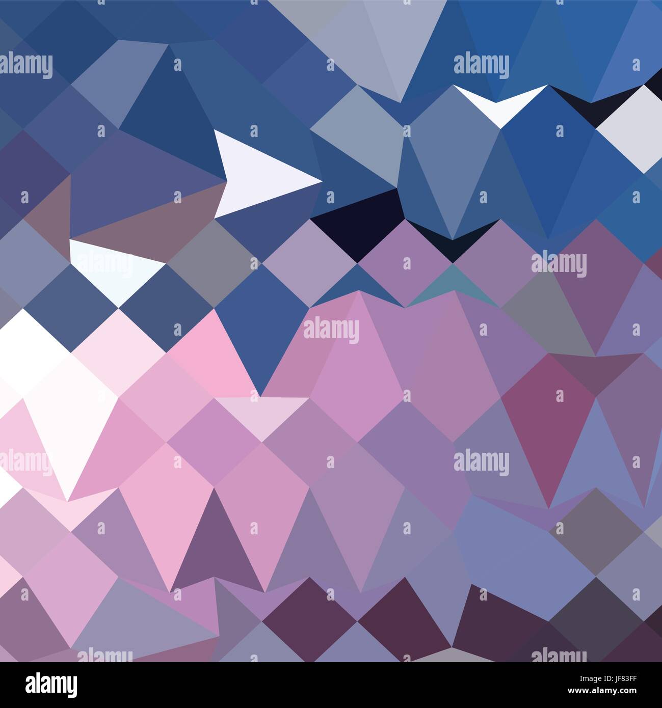 Celestial Blue Abstract Low Polygon Background Stock Vector Image & Art ...