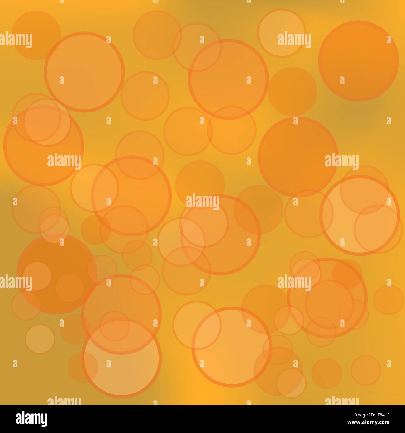Abstract Orange Circle Background for Your Design Stock Vector Image