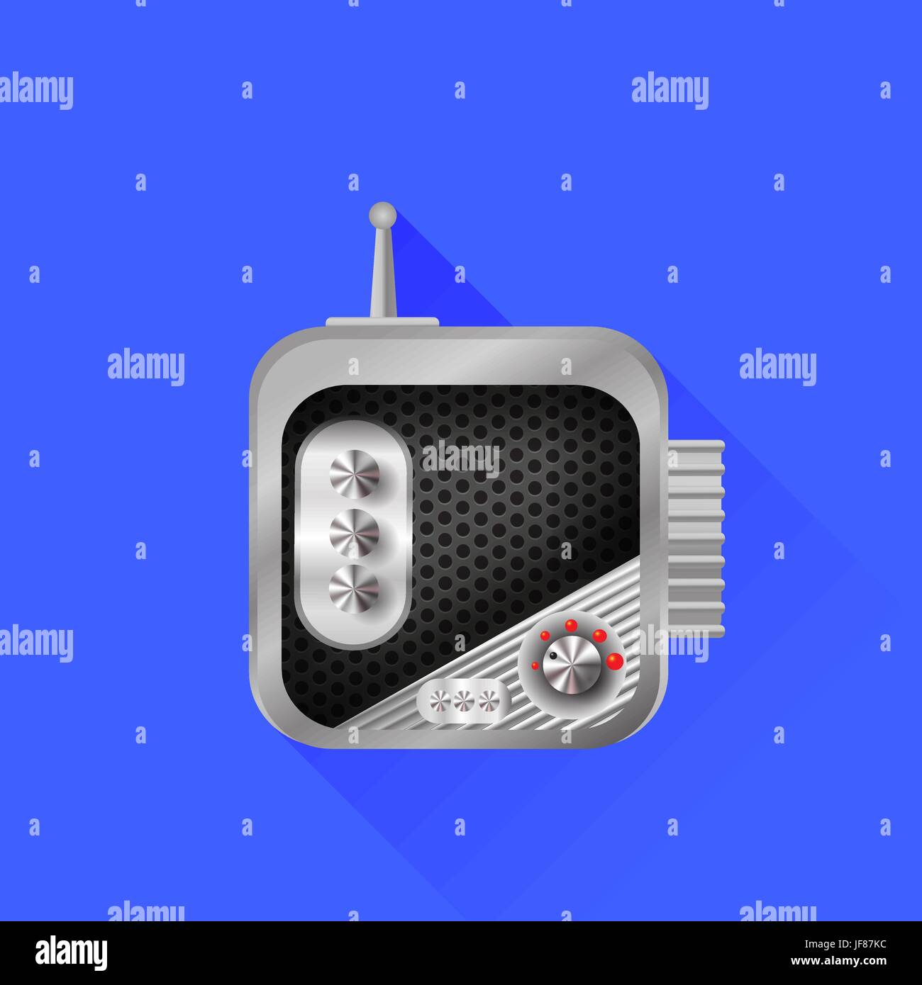 Old radio dial Stock Vector Images Alamy