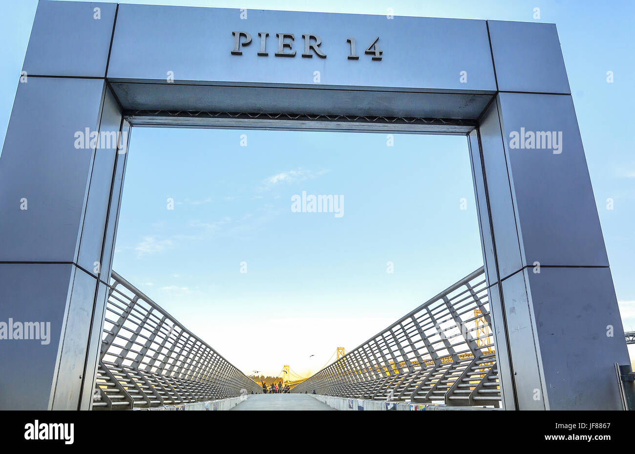 Pier 14 In San Francisco Stock Photo - Alamy