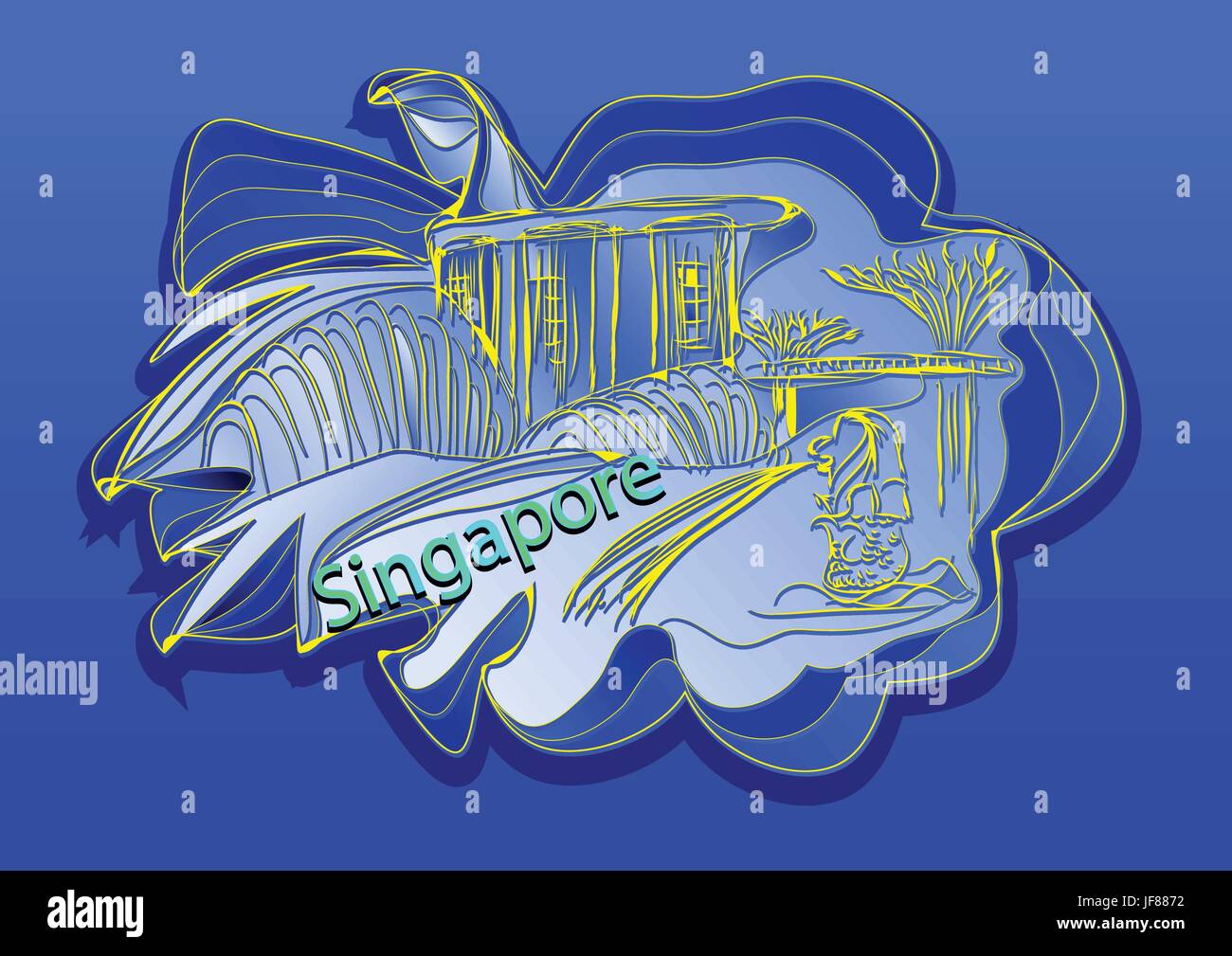 Singapore City Picture Stock Vector Images Alamy singapore-city-picture-stock-vector-images-alamy