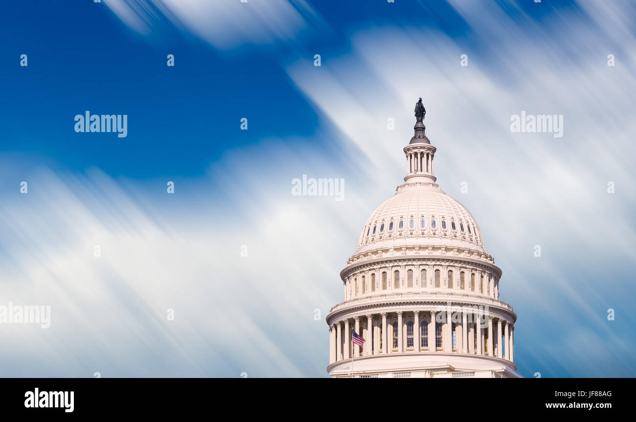 Congress capitol dome in Washington DC Stock Photo
