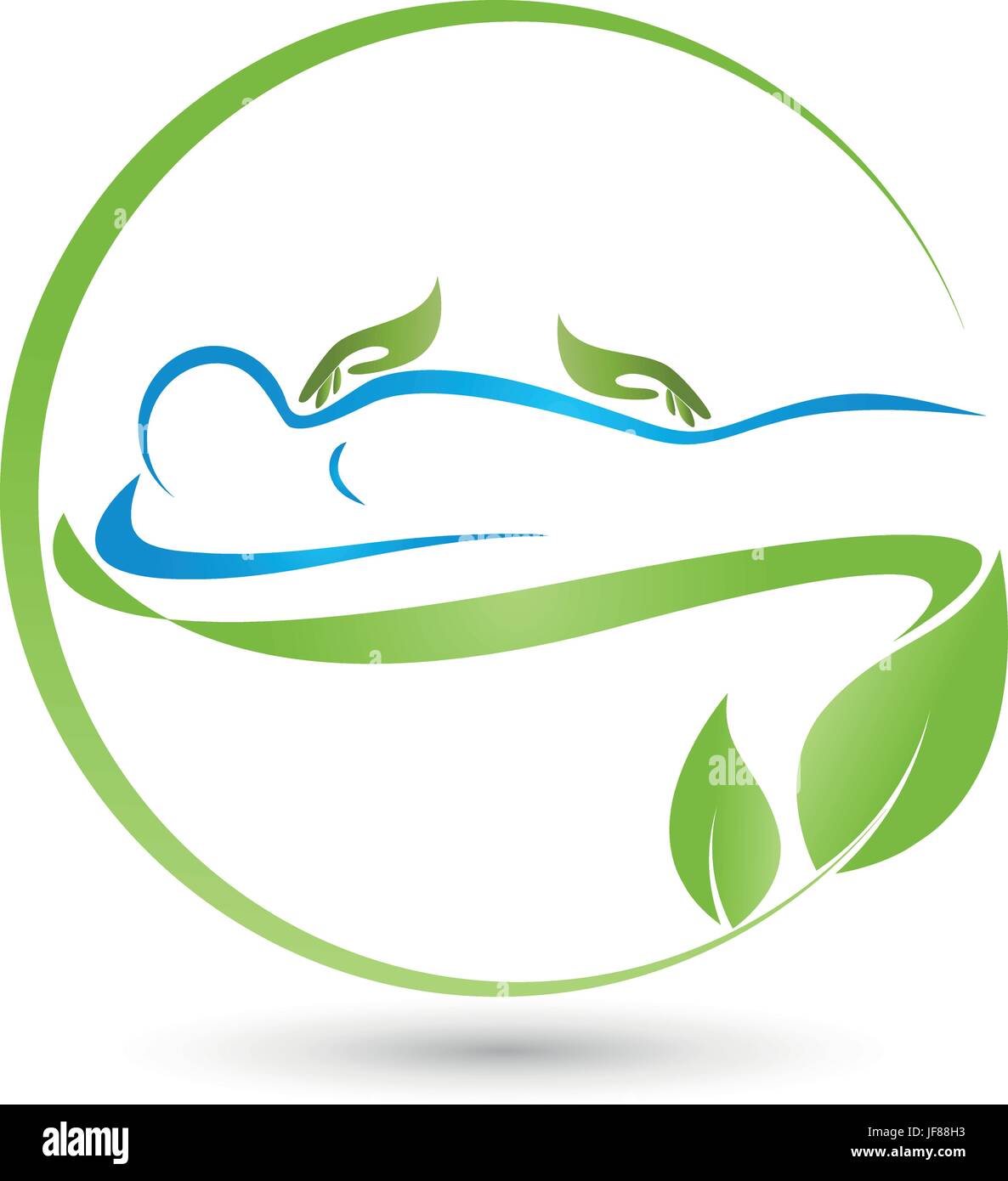 Holiday massage Stock Vector Images - Alamy