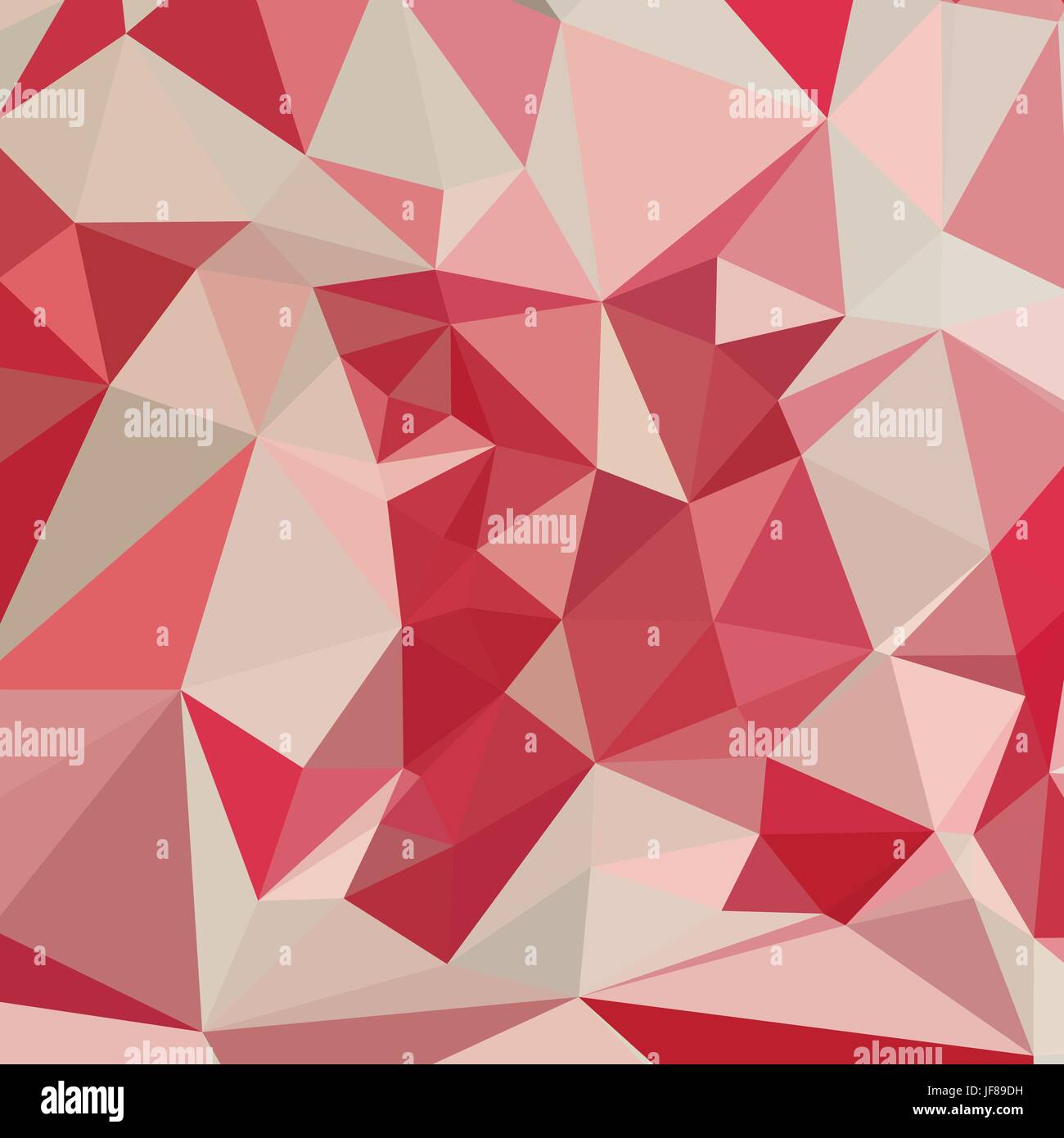 Cardinal Red Abstract Low Polygon Background Stock Vector Image & Art ...