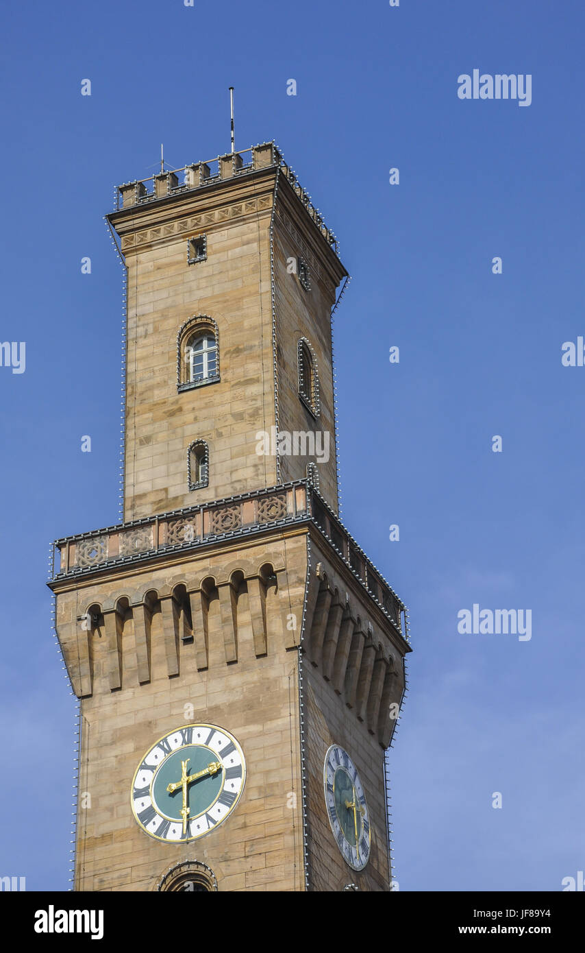 Town hall in Fuerth, Germany Stock Photo