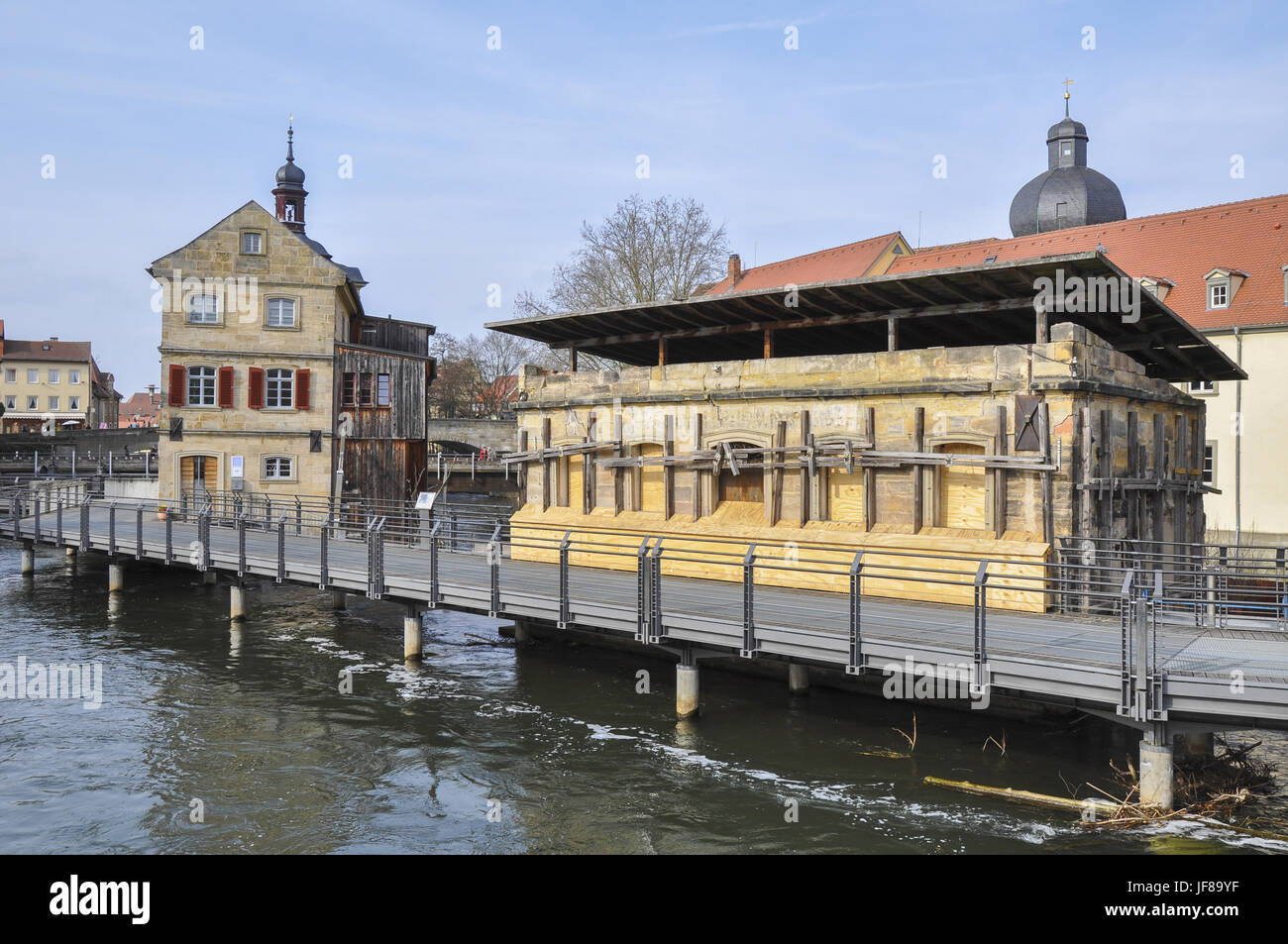 Old-Town of Bamberg Stock Photo