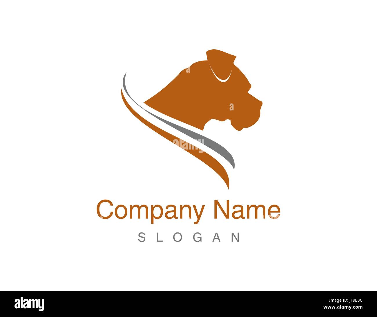 Boxer logo Stock Vector