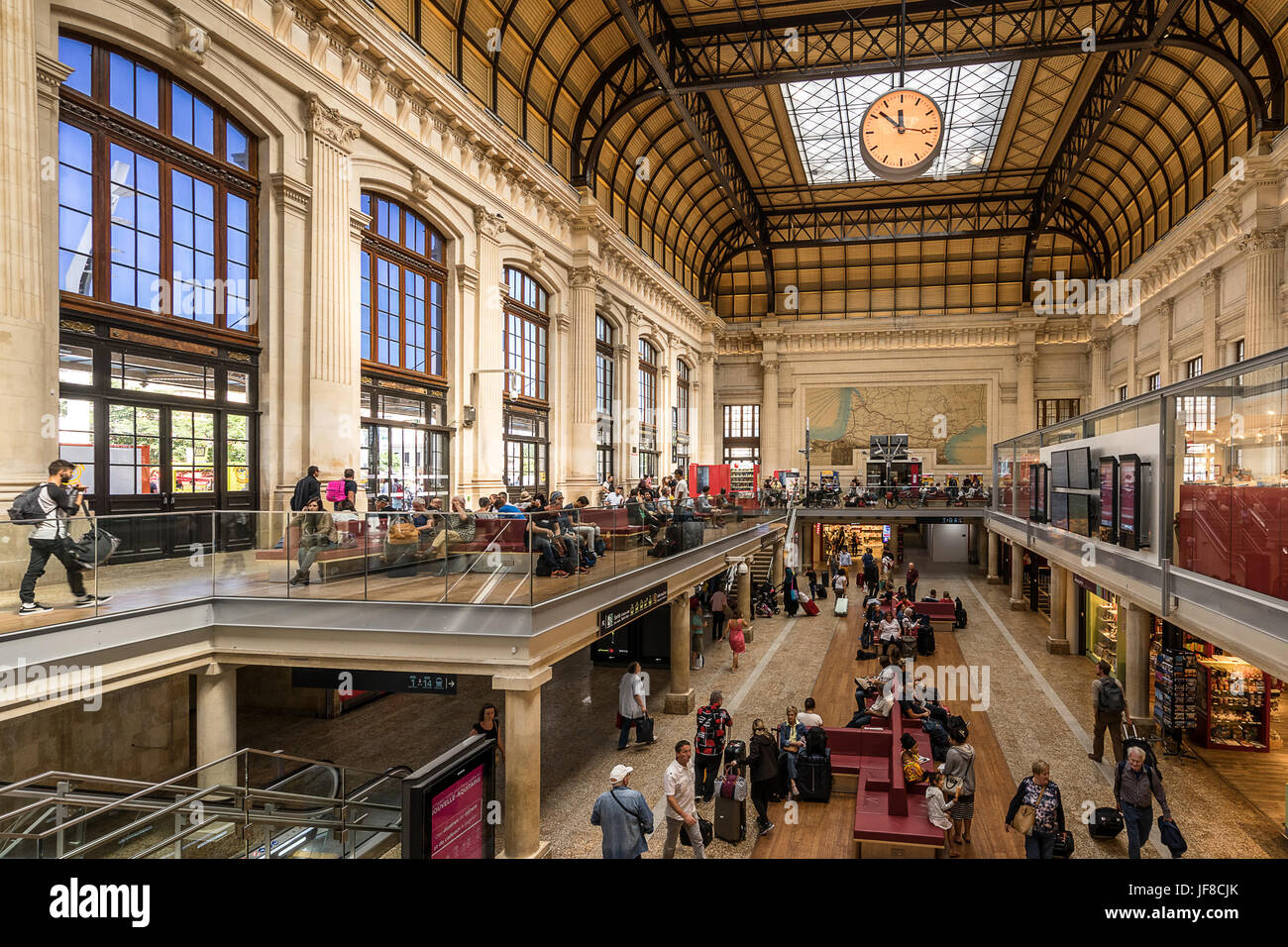 Gare st Jean in Bordeaux Stock Photo