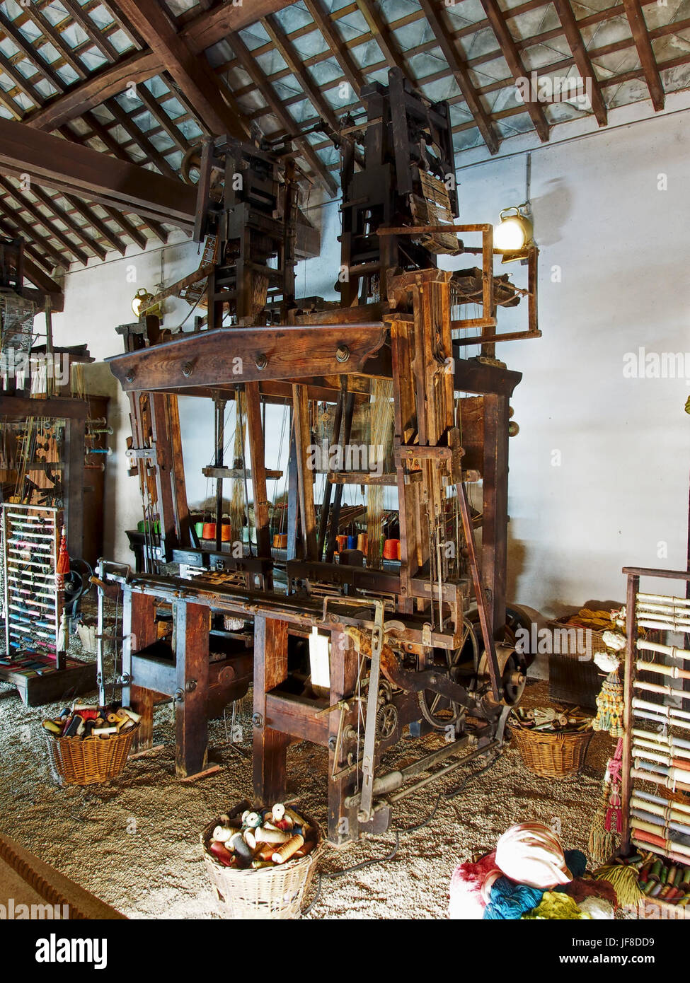 Interior view loom room hi-res stock photography and images - Alamy