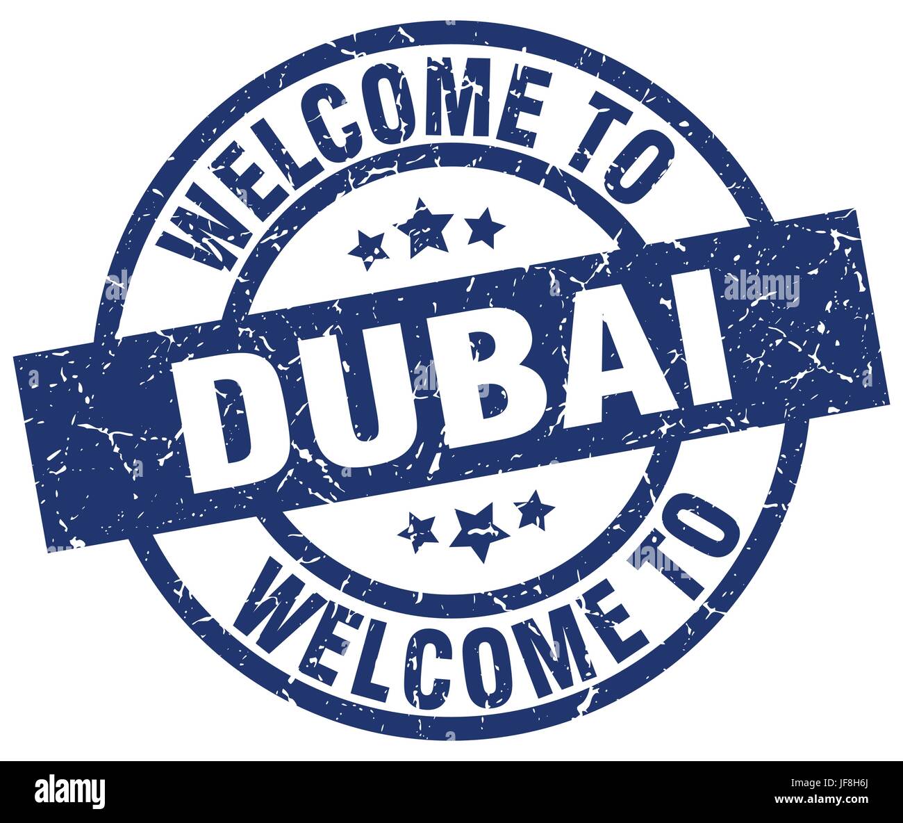 to Dubai blue stamp Stock Vector Image & Art Alamy
