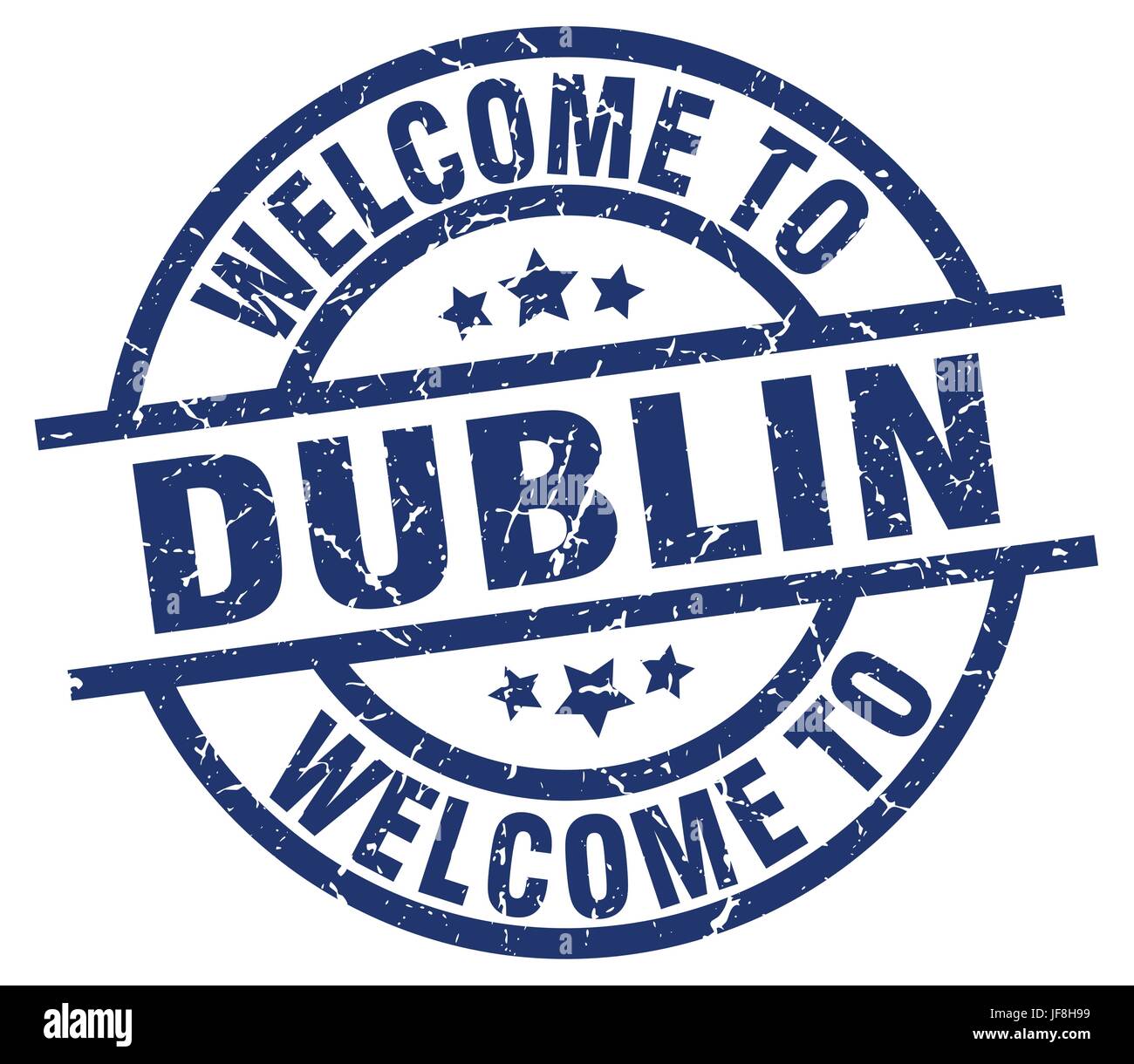 to Dublin blue stamp Stock Vector Image & Art Alamy