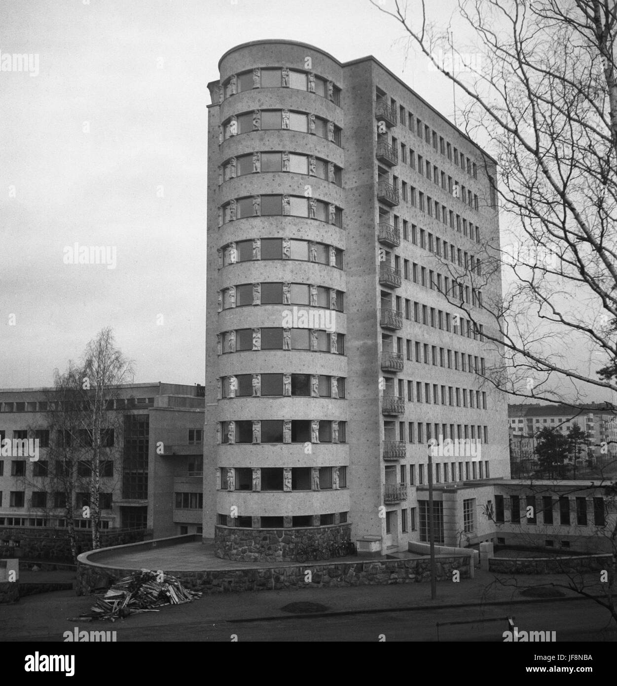 Newly-built Children's hospital in Helsinki, 1948 28894136104 o Stock Photo