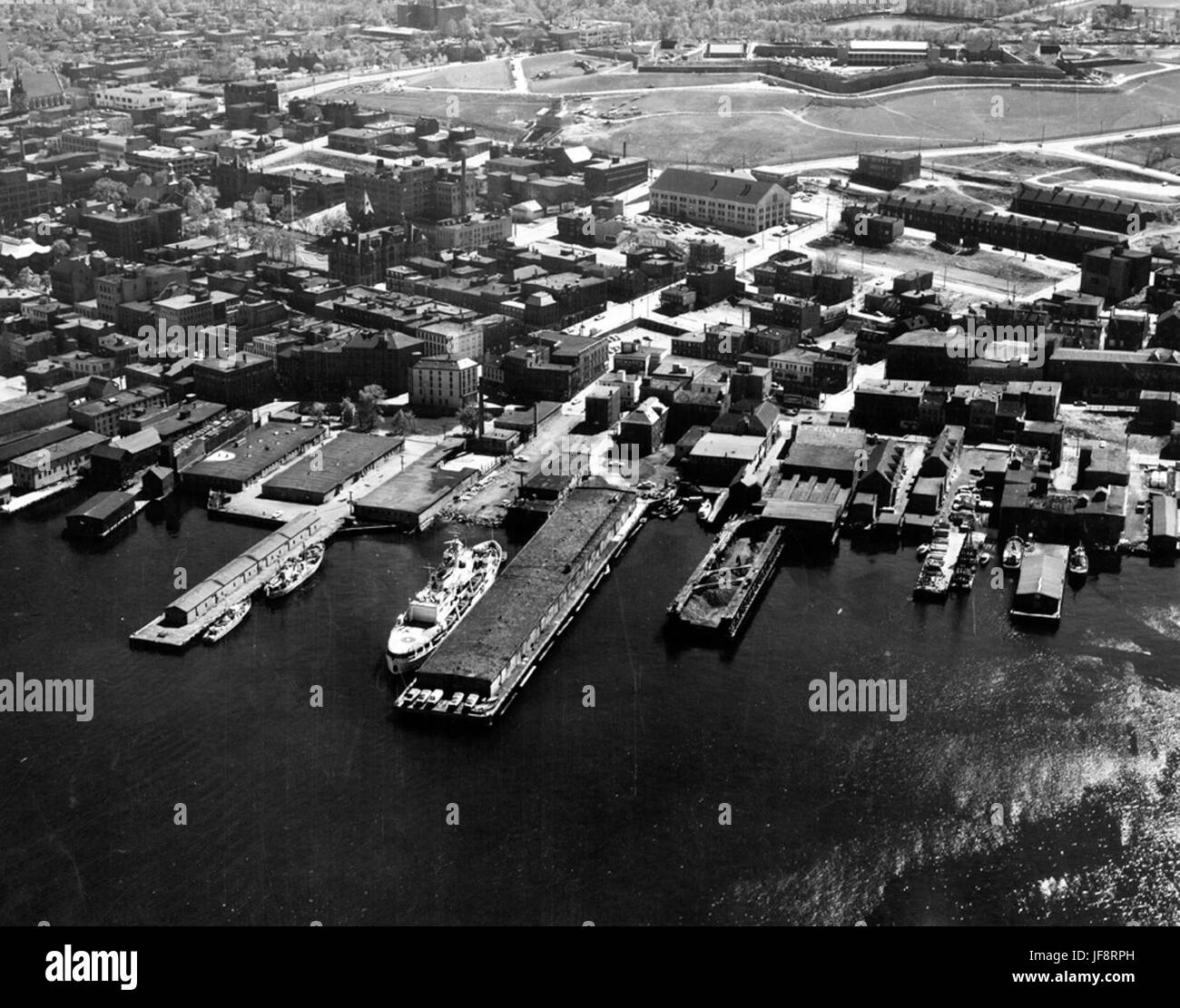 Map of halifax Black and White Stock Photos & Images Alamy