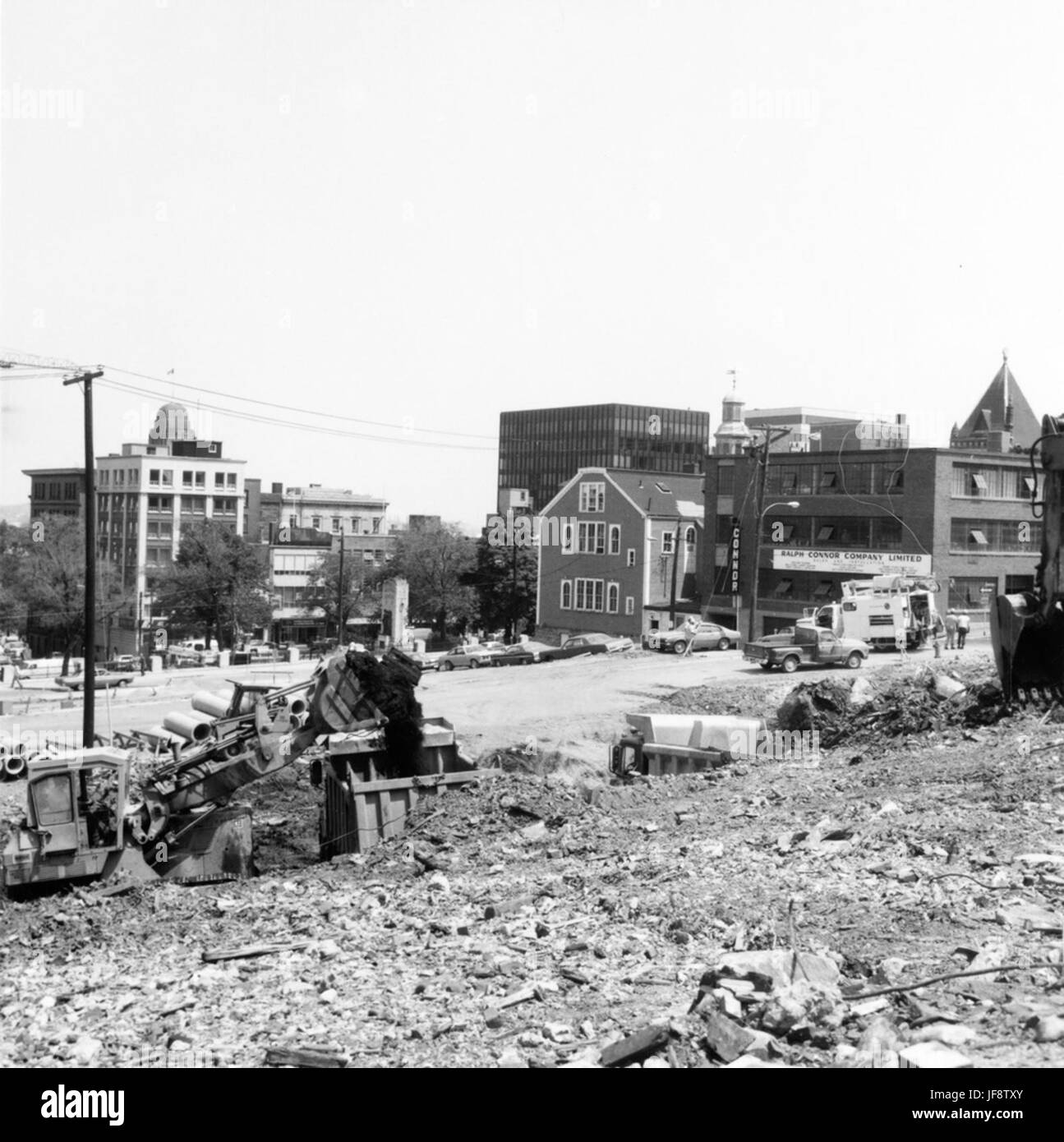 Map of halifax Black and White Stock Photos & Images Alamy