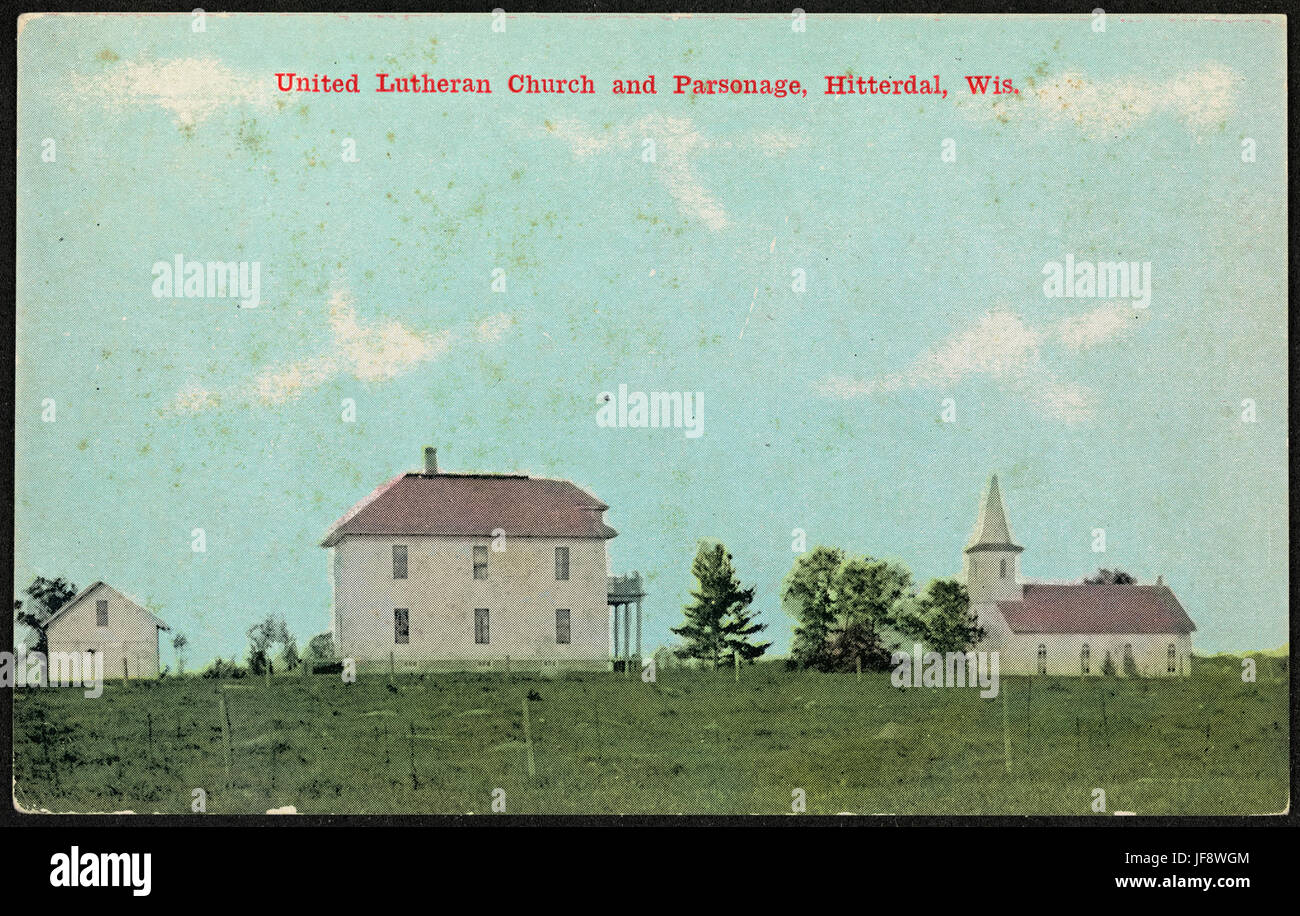 United Lutheran Church and Parsonage, Hitterdal, Wisconsin 33330104414