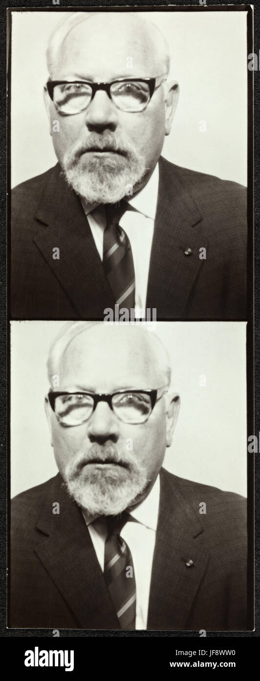 Portrett av skuespiller og forfatter Claes Gill (1910-1973) 33829510506 o Stock Photo