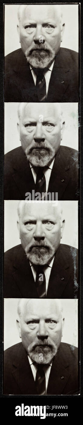 Portrett av skuespiller og forfatter Claes Gill (1910-1973) 33026680044 o Stock Photo
