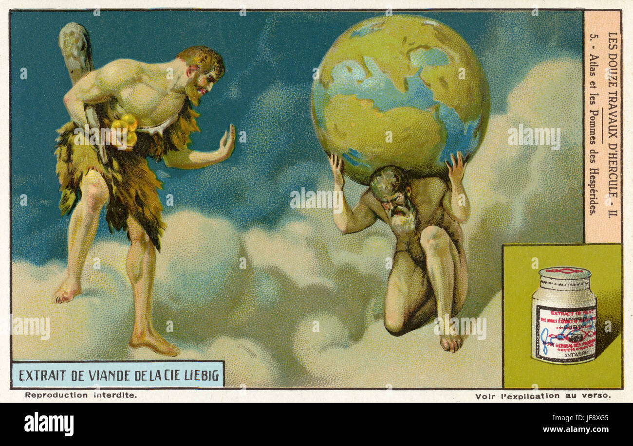 hercules and the apples of the hesperides
