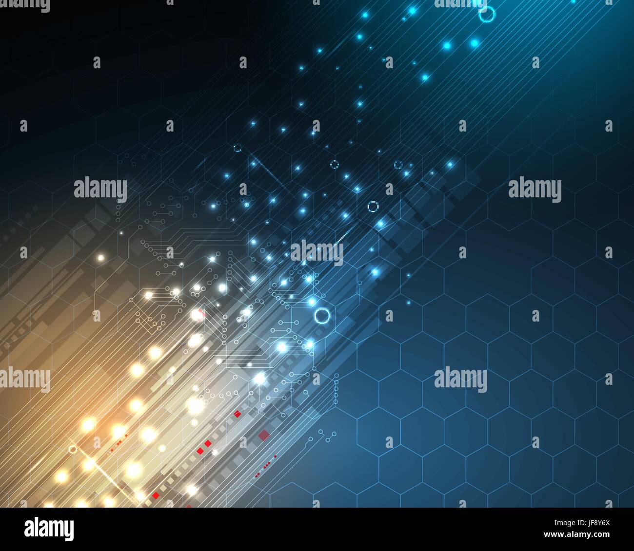 Digital technology world. Business virtual concept Stock Vector Image ...