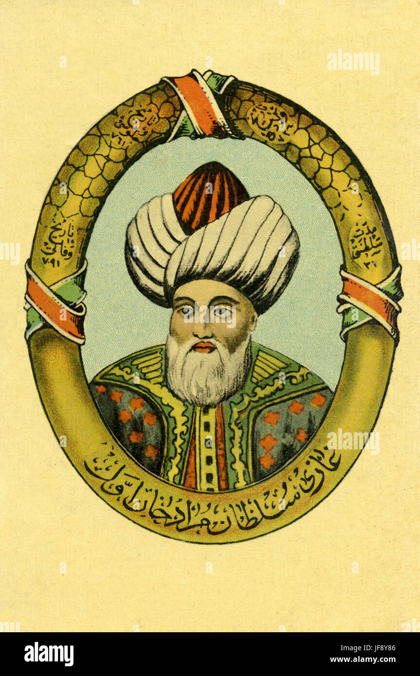 Murad I, Sultan of the Ottoman Empire (29 June 1326 15 June 1389). Late 19th / early 20th