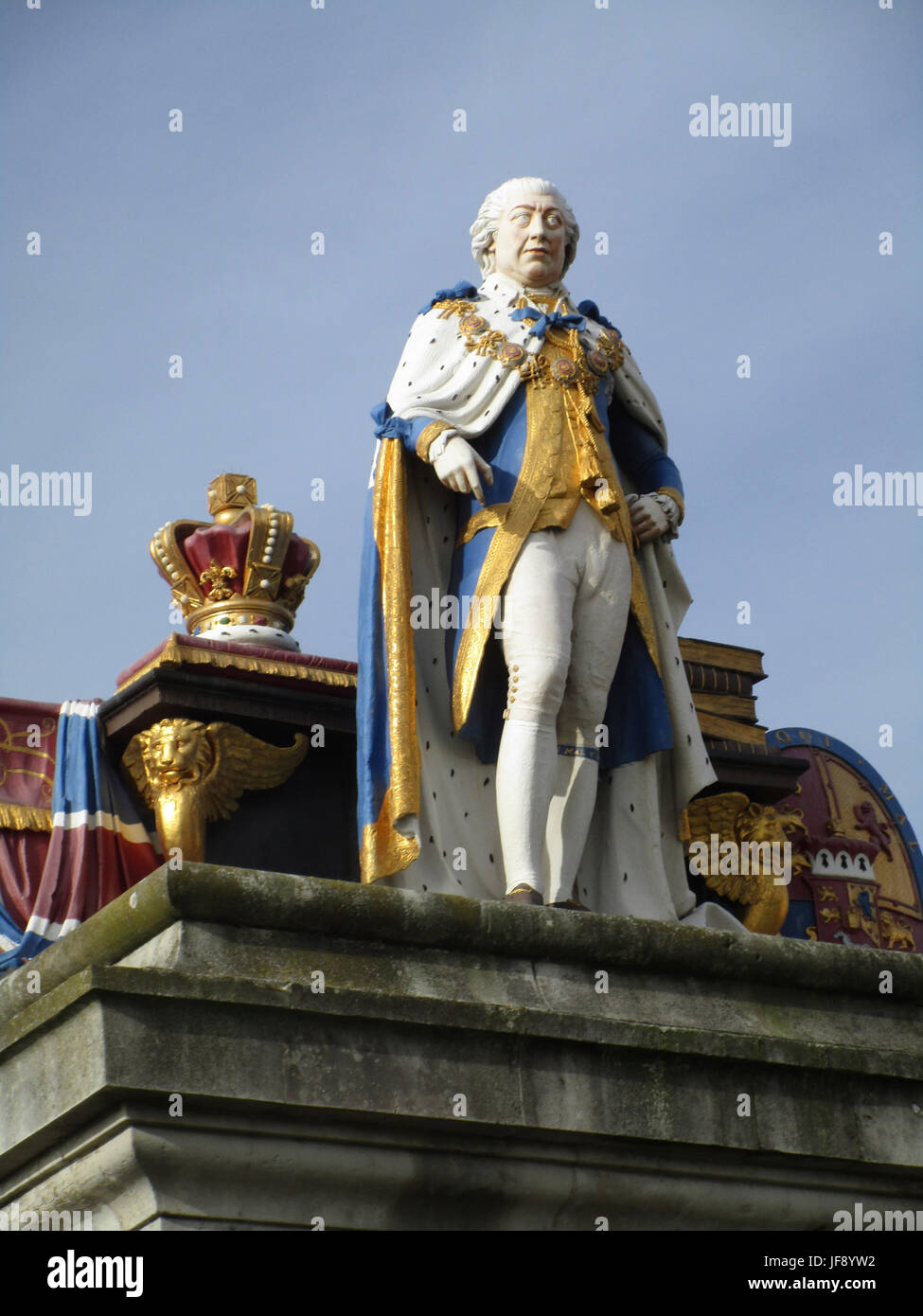 King george iii in coronation robes hi-res stock photography and images -  Alamy