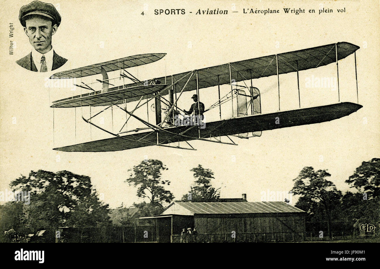 Wilbur Wright (19 August 1871 – 30 January 1948), one of the Wright ...