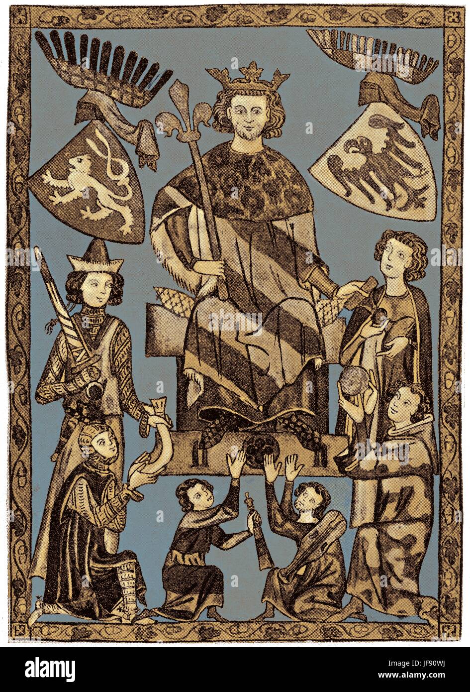 King Wenceslas of Bohemia (Wenceslaus / Wenzl the Good, c. 907