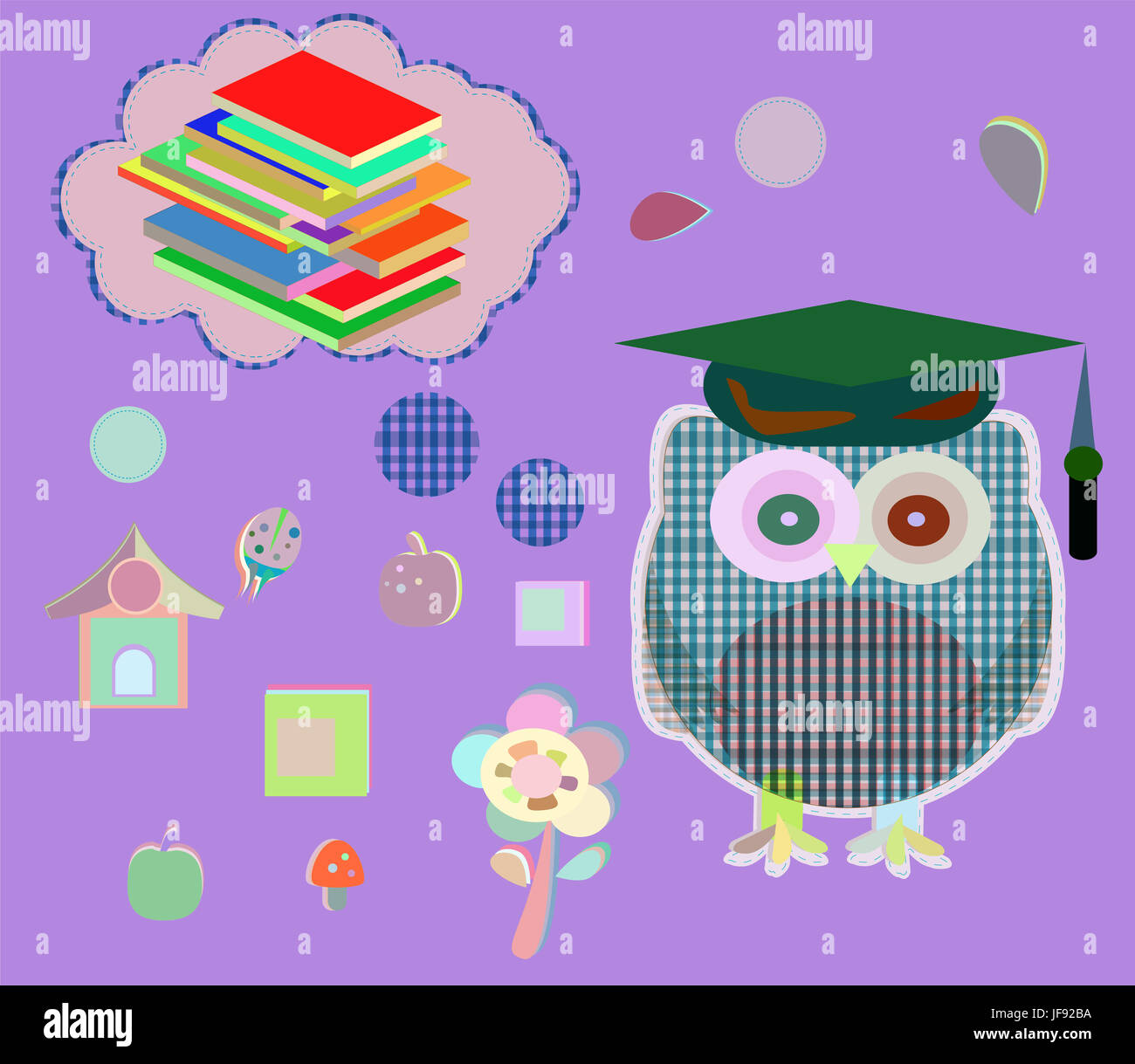 owl-reading-book-education-concept-stock-photo-alamy
