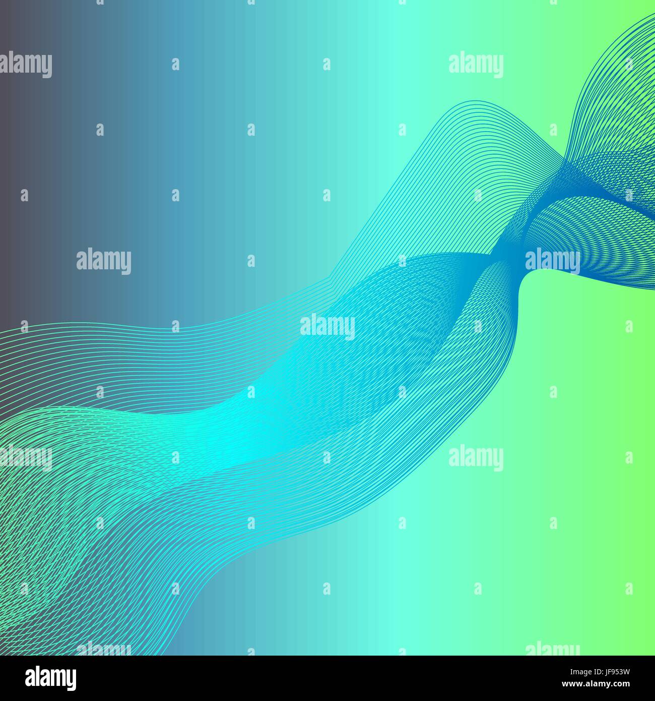Abstract Wave Texture on Blue Green Background Stock Vector Image & Art ...