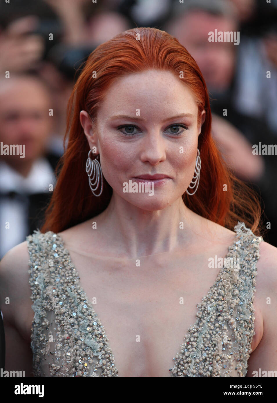 Barbara Meier attends the Ismael's Ghosts screening and Opening Gala