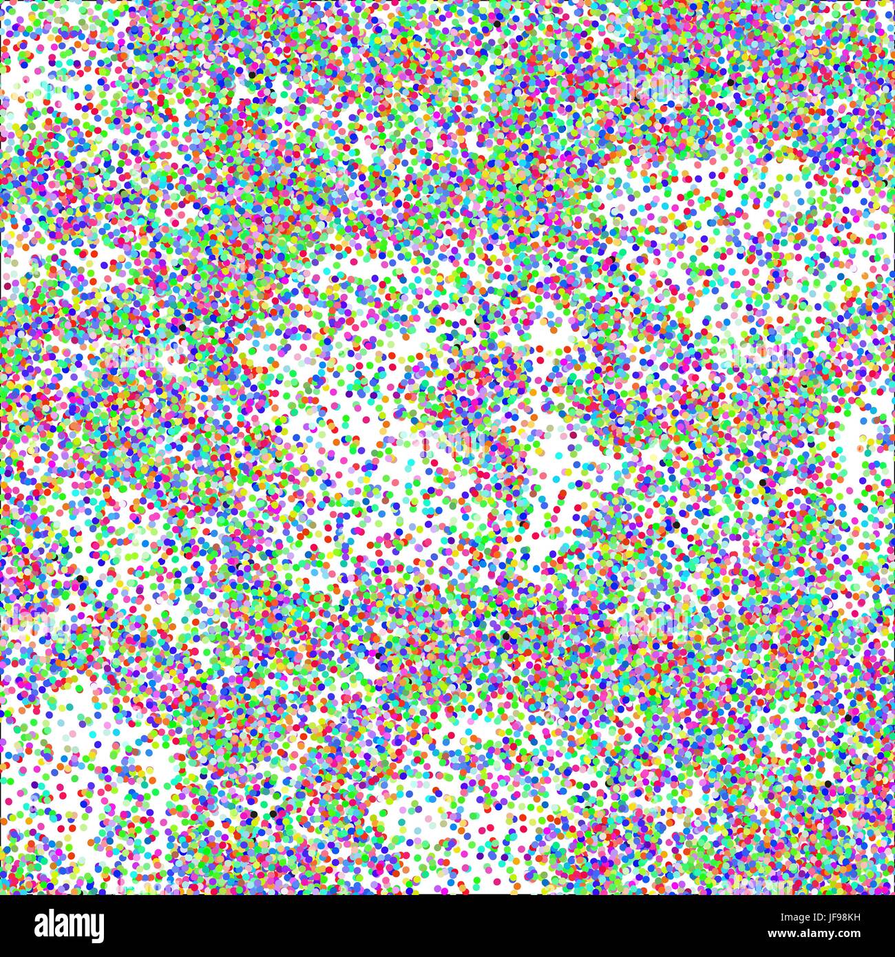 Colorful Falling Confetti Isolated on White Background Stock Vector ...