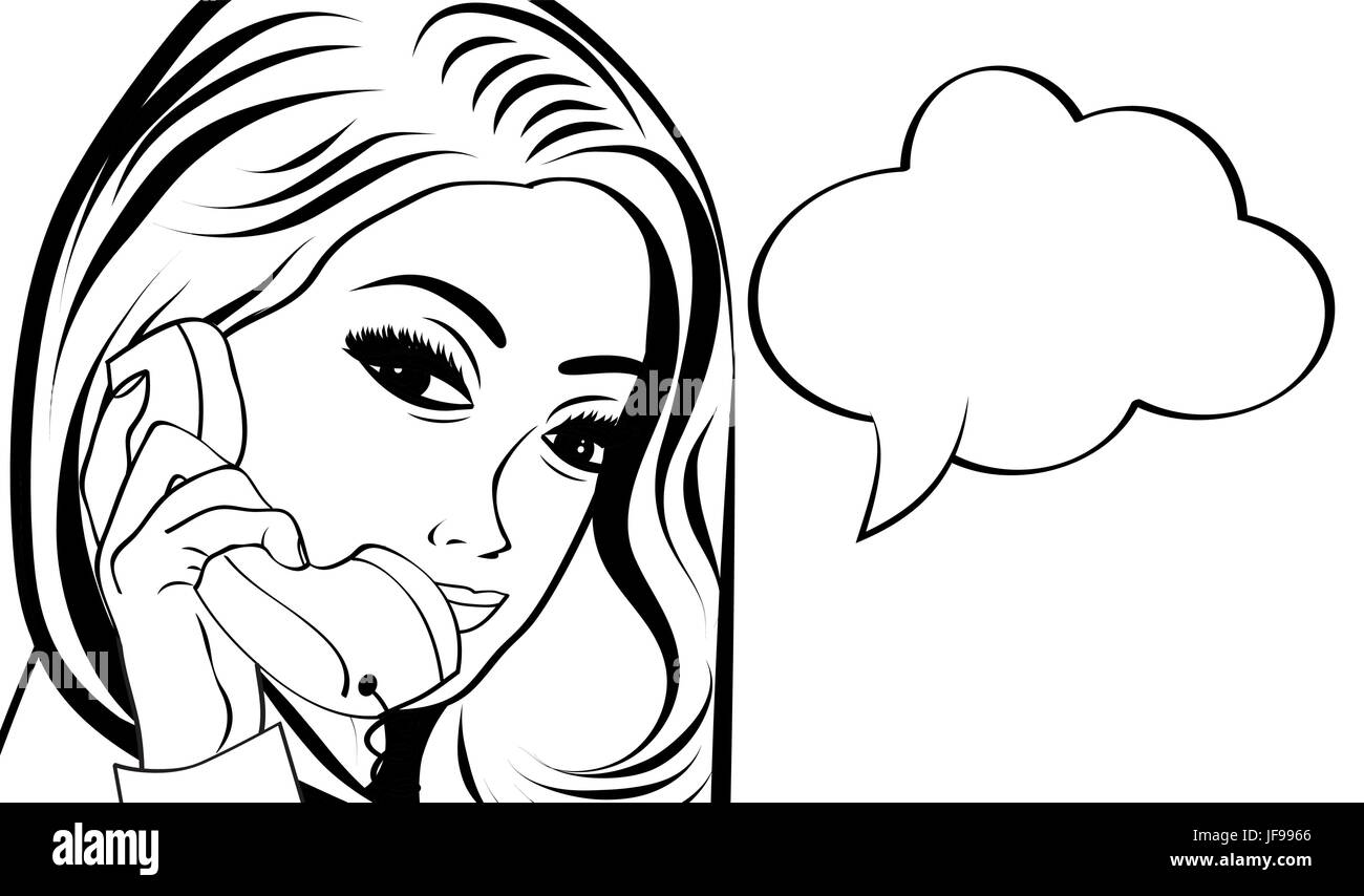 Pop art Black and White Stock Photos & Images - Alamy