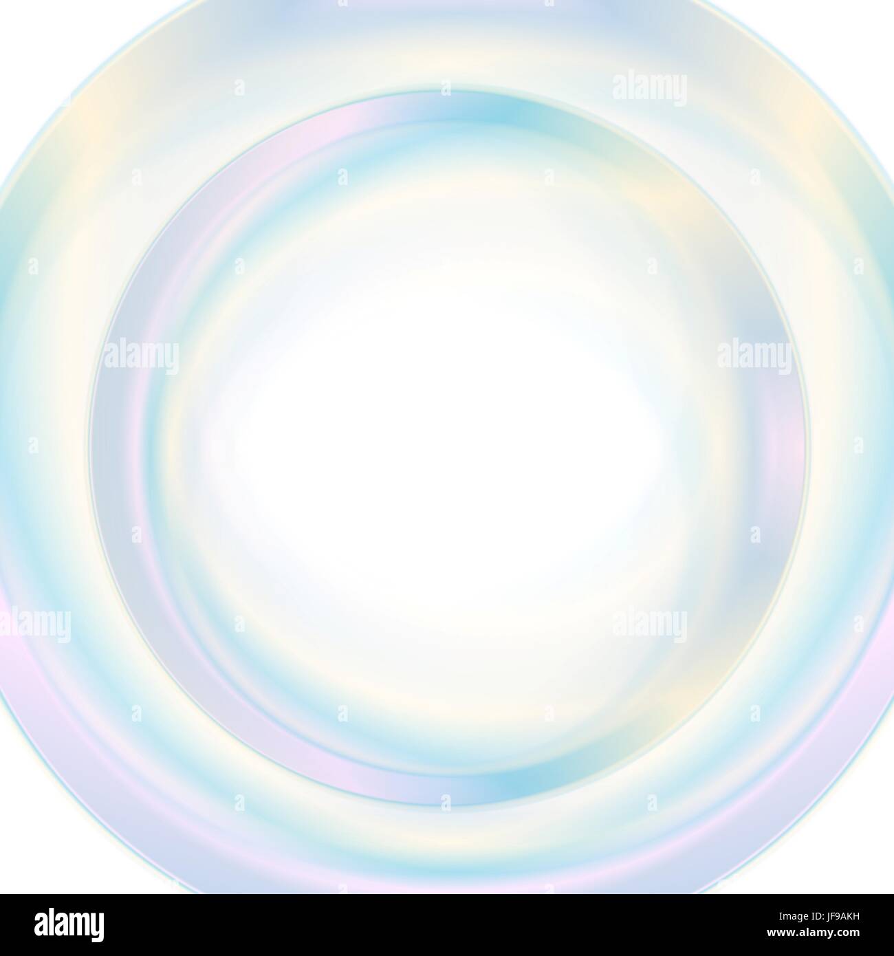 Colorful abstract circle on white background Stock Photo